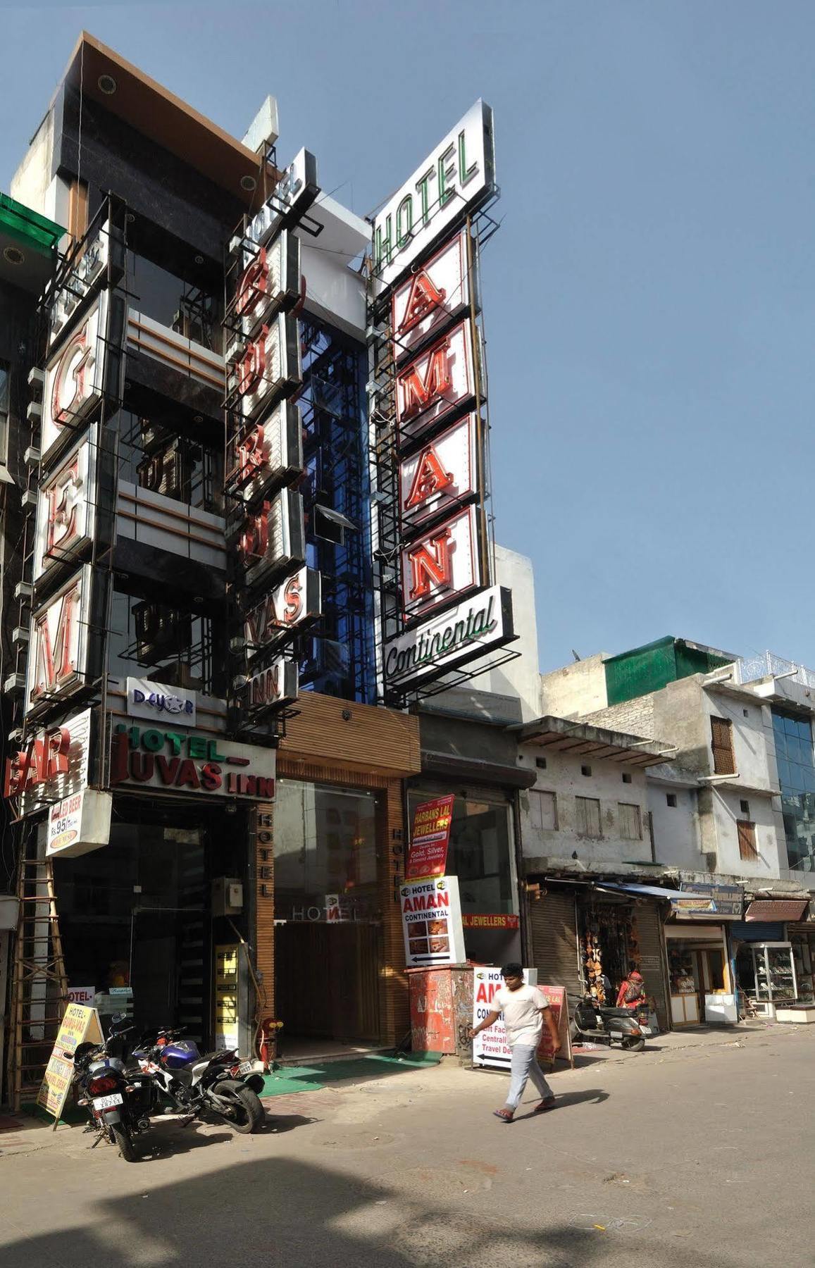 Aman Continental - 2Mins From Railway Station And 5 Mins From Metro Nova Deli Exterior foto